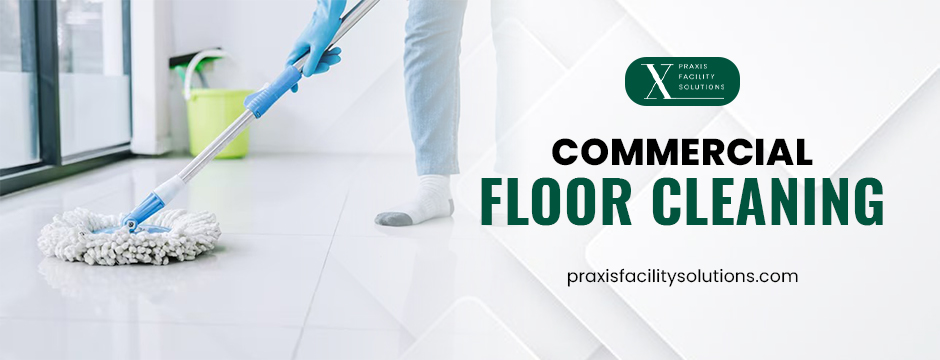 Commercial floor cleaning